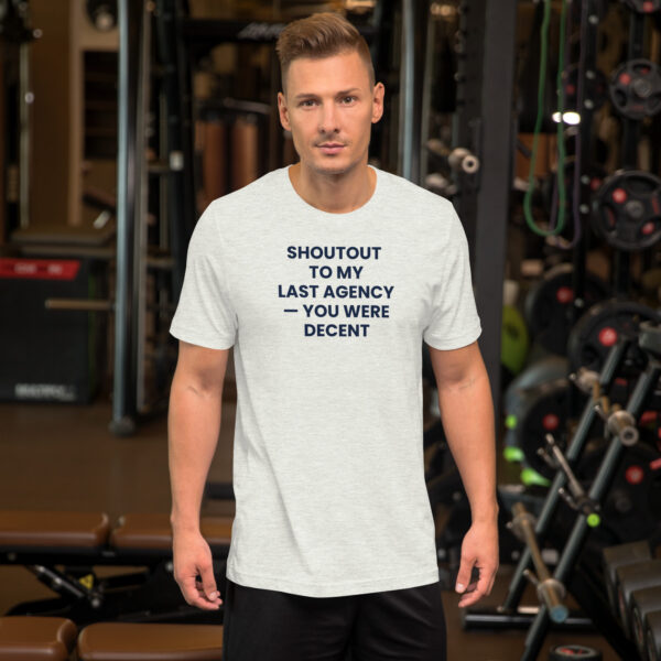 Shoutout to Last Agency Tee w/ Back Print - Image 8