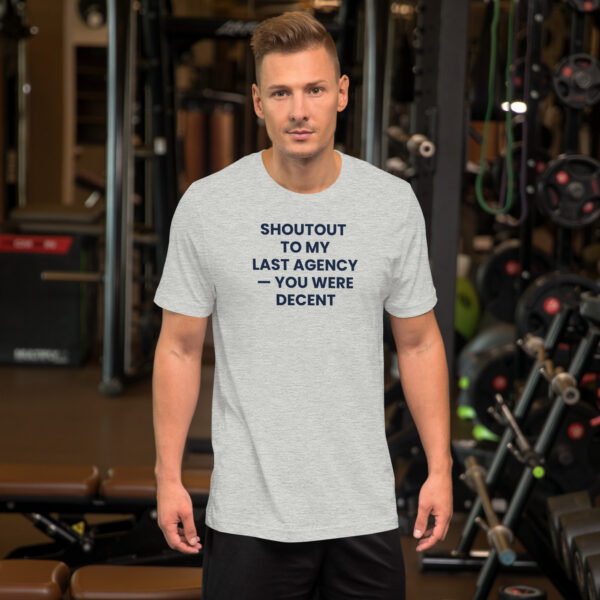 Shoutout to Last Agency Tee w/ Back Print