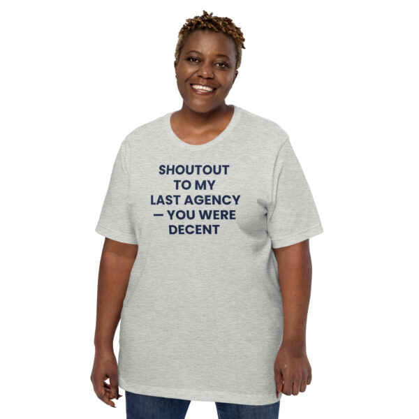 Shoutout to Last Agency Tee w/o Back Print - Image 11