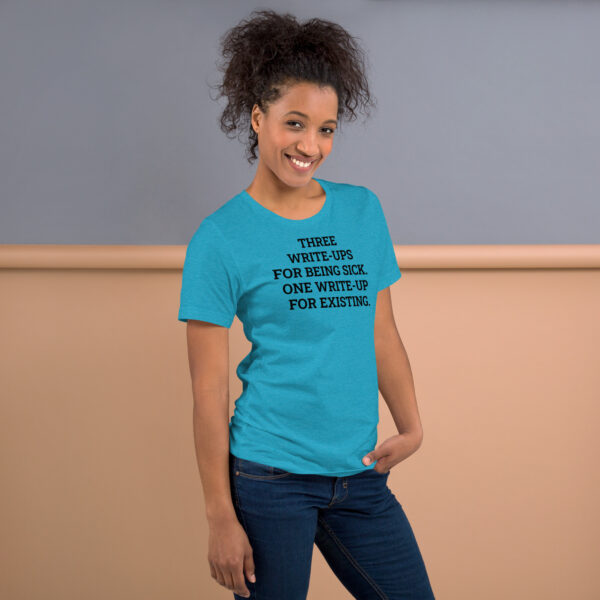 Sick Write-Ups Tee w/o Back Print - Image 22