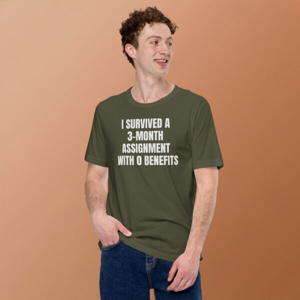 0 Benefits Survivor Tee w/o Back Print - Image 11