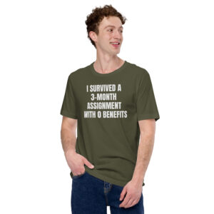 0 Benefits Survivor Tee w/o Back Print