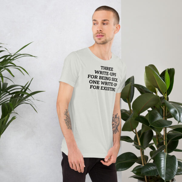 Sick Write-Ups Tee w/ Back Print - Image 7