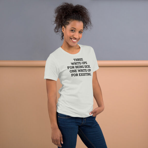Sick Write-Ups Tee w/o Back Print - Image 10