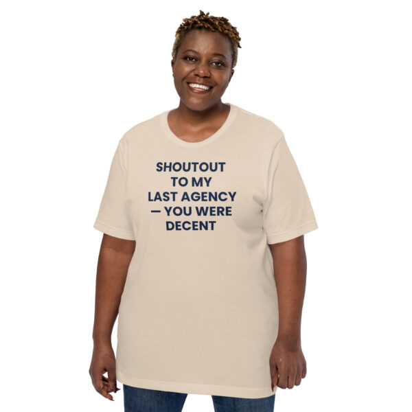 Shoutout to Last Agency Tee w/o Back Print