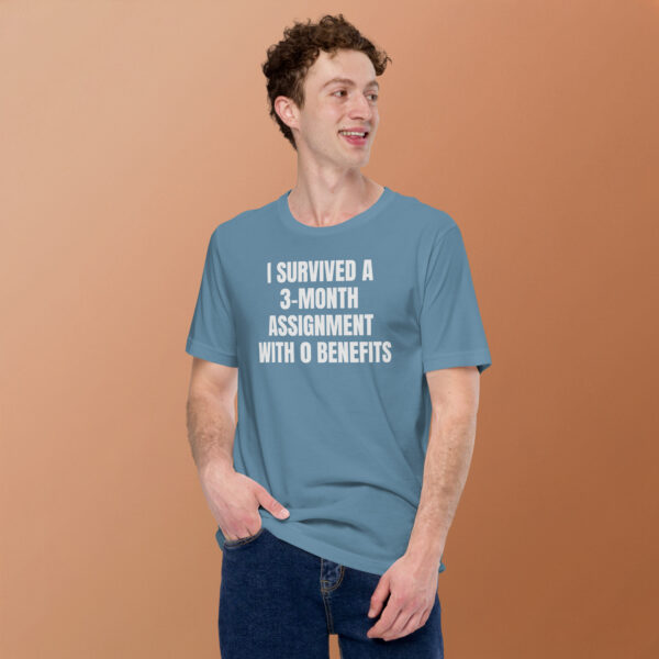 0 Benefits Survivor Tee w/o Back Print - Image 6
