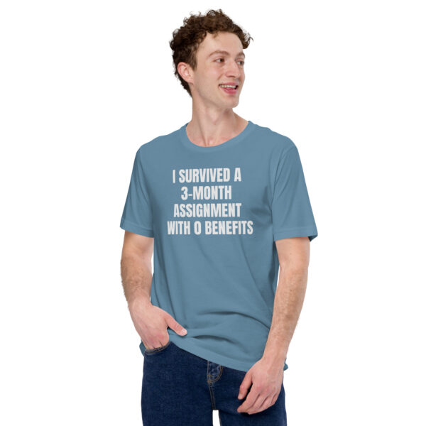 0 Benefits Survivor Tee w/o Back Print - Image 5