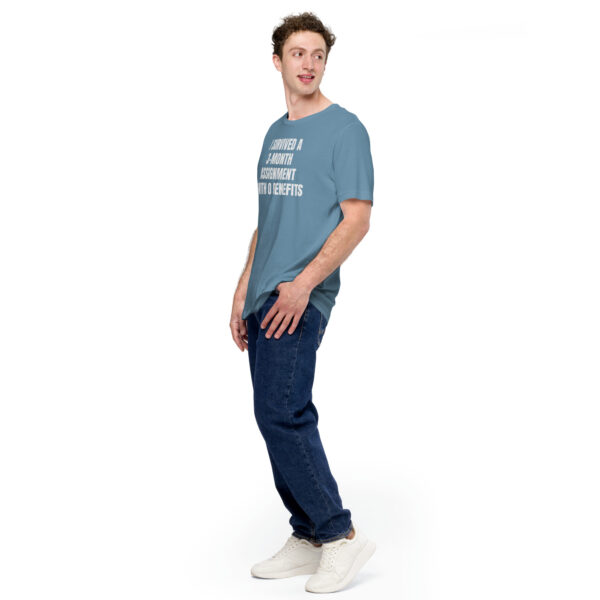 0 Benefits Survivor Tee w/o Back Print - Image 3