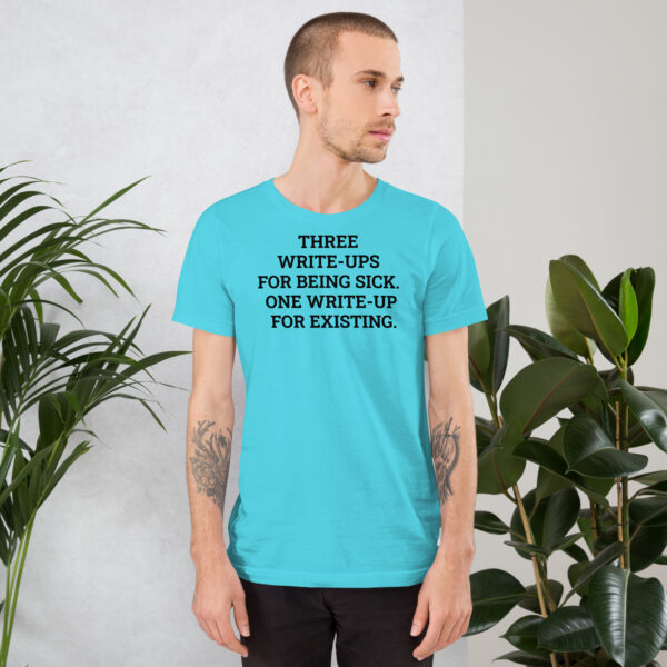 Sick Write-Ups Tee w/ Back Print - Image 5