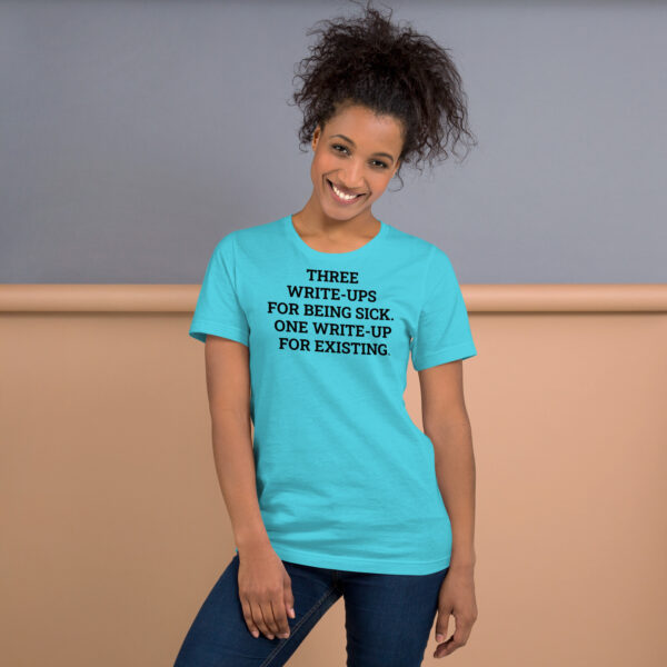 Sick Write-Ups Tee w/o Back Print - Image 8