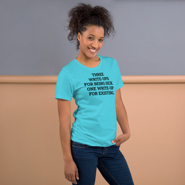 Sick Write-Ups Tee w/o Back Print - Image 6